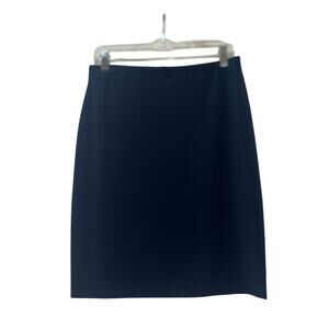 Sympli Navy Jersey Pencil Skirt – Size 10